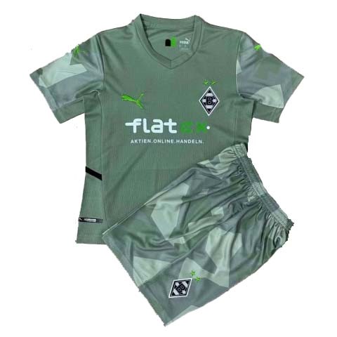 Camiseta Borussia Monchengladbach Segunda equipo Niño 2021-22